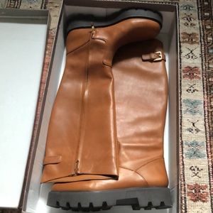 Franco Sarto tall lug sole boots